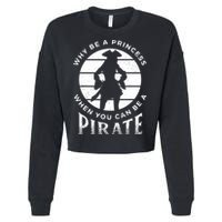 Pirate Freebooter Buccaneer Caribbean Adventure Cropped Pullover Crew