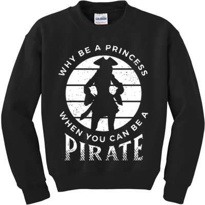 Pirate Freebooter Buccaneer Caribbean Adventure Kids Sweatshirt
