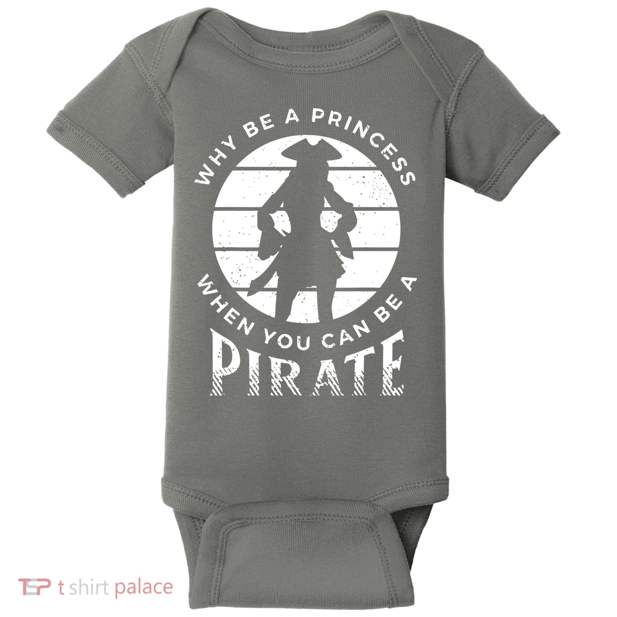 Pirate Freebooter Buccaneer Caribbean Adventure Baby Bodysuit