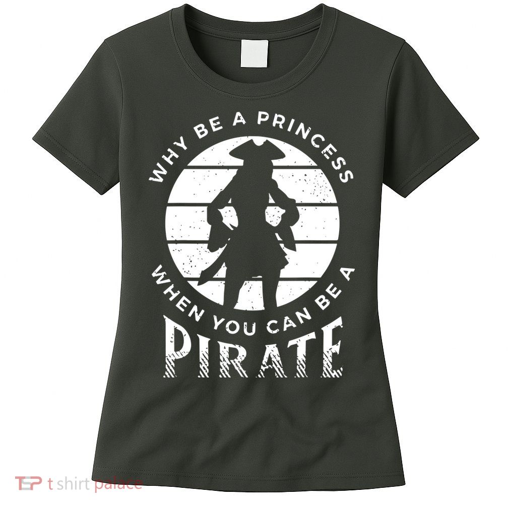 Pirate Freebooter Buccaneer Caribbean Adventure Womens T-Shirt