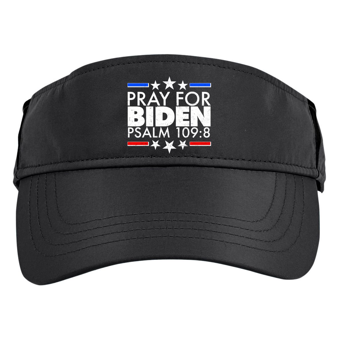 Pray For Biden Psalm 109:8 Adult Drive Performance Visor