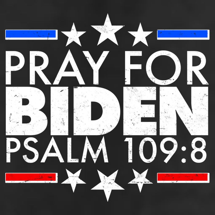 Pray For Biden Psalm 109:8 Adult Drive Performance Visor