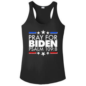 Pray For Biden Psalm 109:8 Ladies PosiCharge Competitor Racerback Tank