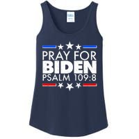 Pray For Biden Psalm 109:8 Ladies Essential Tank