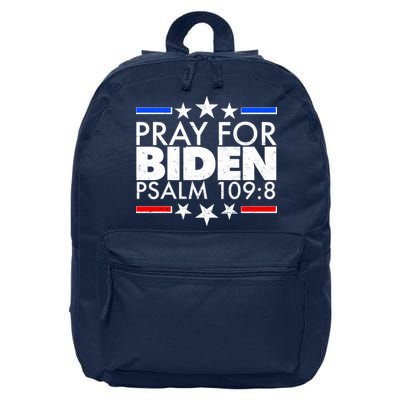 Pray For Biden Psalm 109:8 16 in Basic Backpack