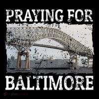 Praying For Baltimore The Baltimore Bridge PosiCharge Competitor Tank