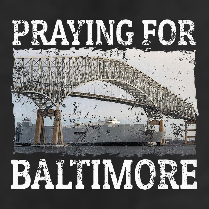 Praying For Baltimore The Baltimore Bridge Trucker Hat