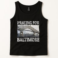 Praying For Baltimore The Baltimore Bridge Tank Top