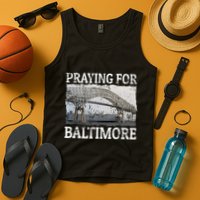 Praying For Baltimore The Baltimore Bridge Tank Top