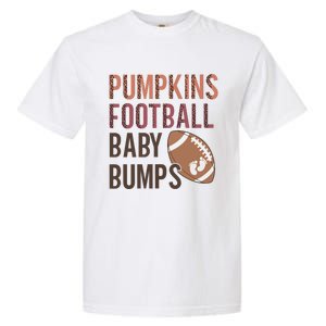 Pumpkins Football Baby Bumps Garment-Dyed Heavyweight T-Shirt