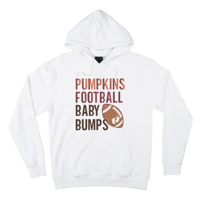 Pumpkins Football Baby Bumps Hoodie