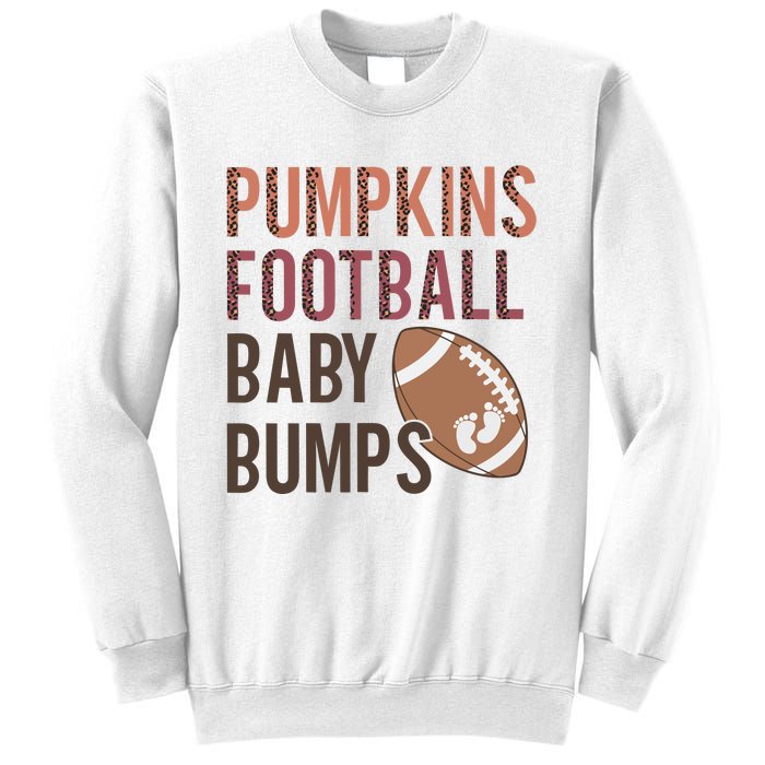 Pumpkins Football Baby Bumps Sweatshirt