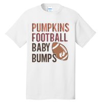 Pumpkins Football Baby Bumps Tall T-Shirt