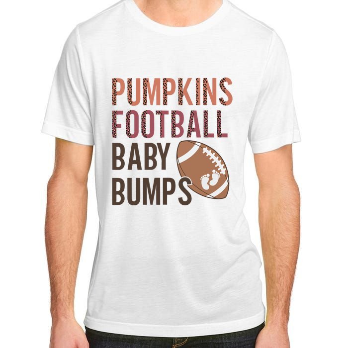 Pumpkins Football Baby Bumps Adult ChromaSoft Performance T-Shirt