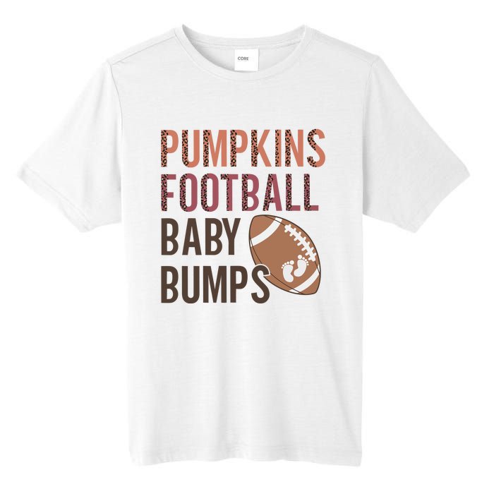 Pumpkins Football Baby Bumps Tall Fusion ChromaSoft Performance T-Shirt