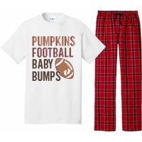 Pumpkins Football Baby Bumps Pajama Set