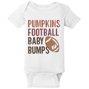 Pumpkins Football Baby Bumps Baby Bodysuit