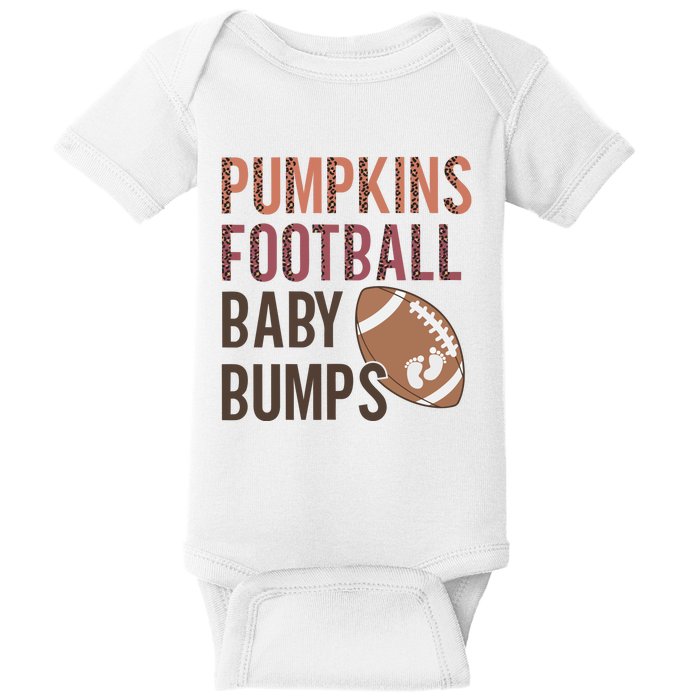 Pumpkins Football Baby Bumps Baby Bodysuit