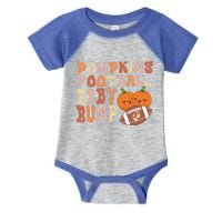 Pumpkins Football Baby Bumps Fall Thanksgiving Pregnancy Infant Baby Jersey Bodysuit