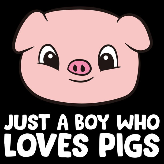 Pig Farmer Boy Just A Boy Who Loves Pigs Cool Gift Impact Tech Backpack
