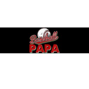 Papa Flag Baseball Fathers Day Bumper Sticker