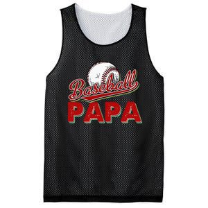 Papa Flag Baseball Fathers Day Mesh Reversible Basketball Jersey Tank