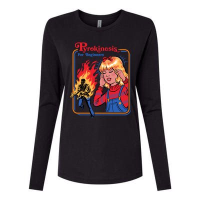 Pyrokinesis For Beginners Womens Cotton Relaxed Long Sleeve T-Shirt