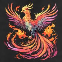 Phoenix Fire Bird Cool Comfort Performance Bucket Hat