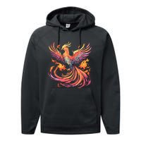 Phoenix Fire Bird Performance Fleece Hoodie