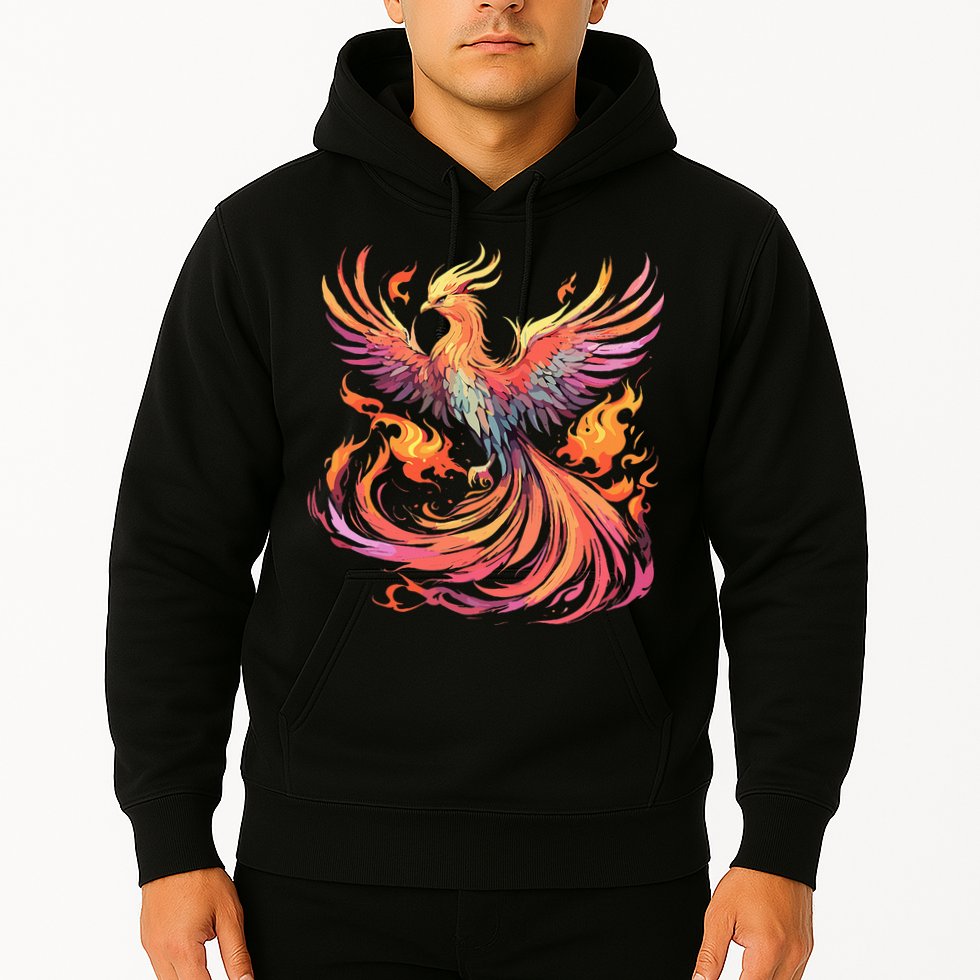 Phoenix Fire Bird Hoodie