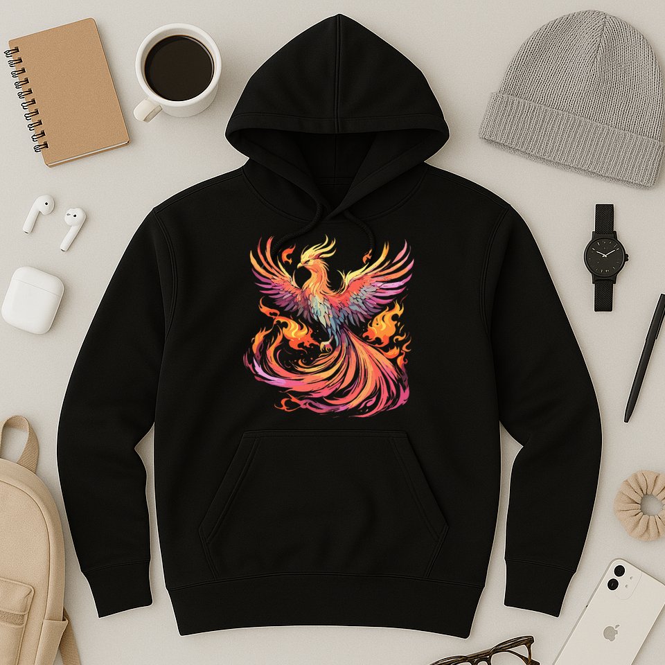 Phoenix Fire Bird Hoodie