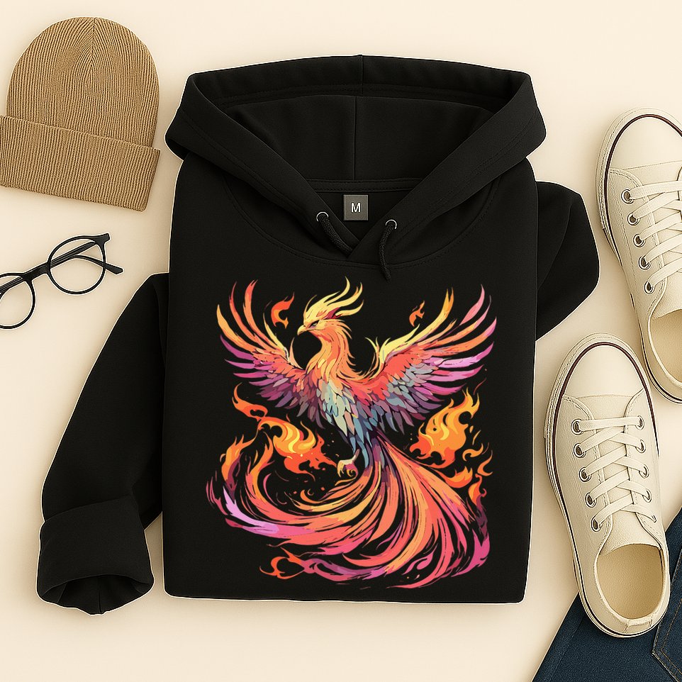 Phoenix Fire Bird Hoodie
