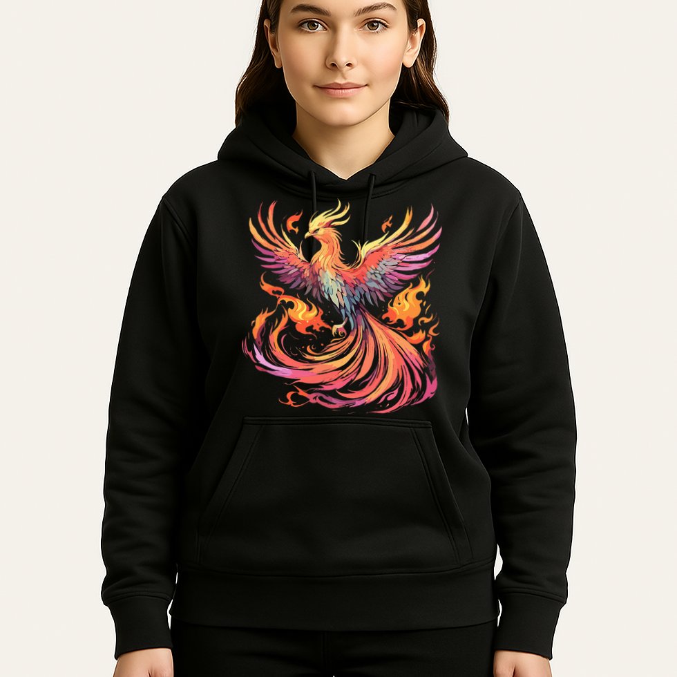 Phoenix Fire Bird Hoodie