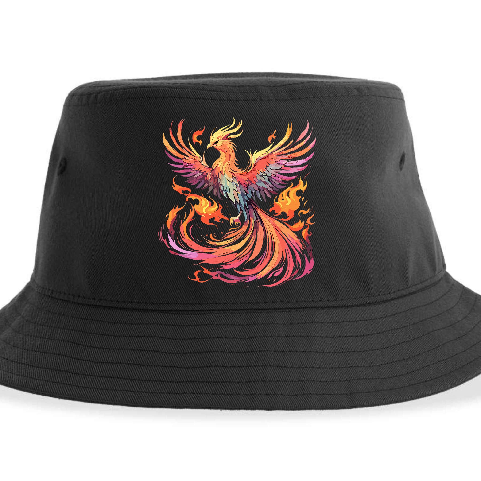 Phoenix Fire Bird Sustainable Bucket Hat