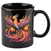 Phoenix Fire Bird 11oz C Handle Ceramic Mug