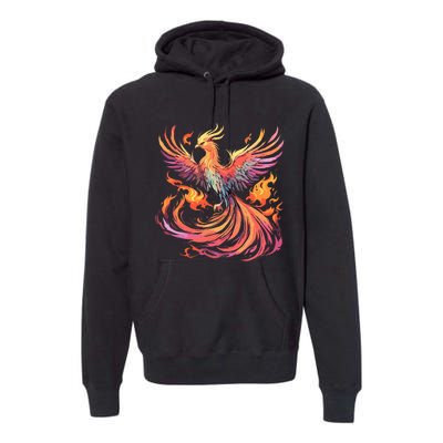 Phoenix Fire Bird Premium Hoodie