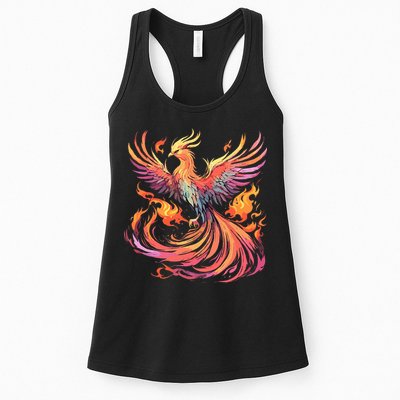 Phoenix Fire Bird Womens Tank Top