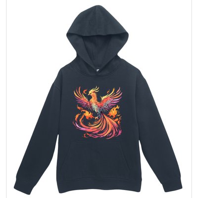 Phoenix Fire Bird Urban Pullover Hoodie