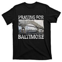 Praying For Baltimore The Baltimore Bridge Collapse T-Shirt