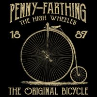Penny Farthing Bike Retro Vintage Bicycle Doggie Tank