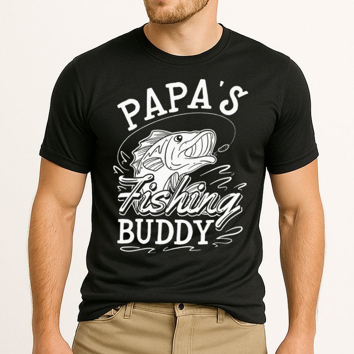 Papas Fishing Buddy Cooling Performance Crew T-Shirt