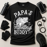Papas Fishing Buddy Cooling Performance Crew T-Shirt