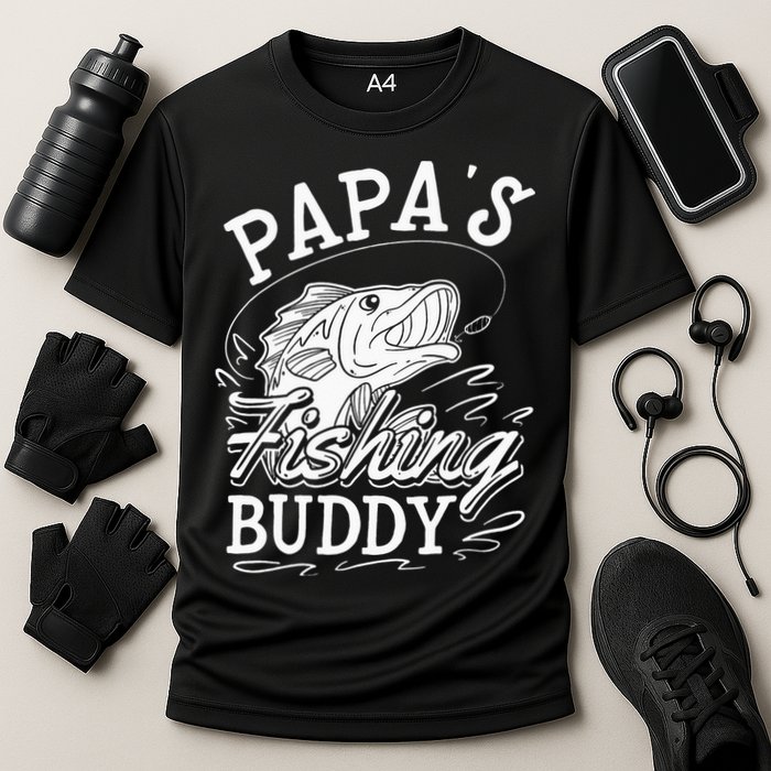 Papas Fishing Buddy Cooling Performance Crew T-Shirt