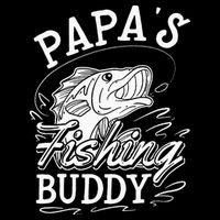Papas Fishing Buddy Cooling Performance Crew T-Shirt