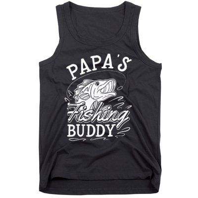 Papas Fishing Buddy Tank Top