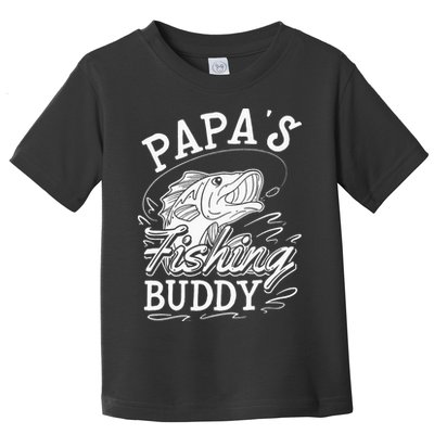 Papas Fishing Buddy Toddler T-Shirt