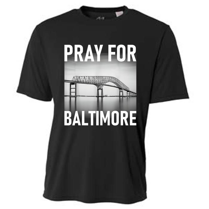 Pray For Baltimore Francis Scott Key | Baltimore Bridge Cooling Performance Crew T-Shirt