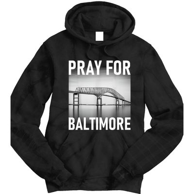 Pray For Baltimore Francis Scott Key | Baltimore Bridge Tie Dye Hoodie