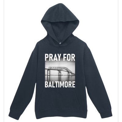 Pray For Baltimore Francis Scott Key | Baltimore Bridge Urban Pullover Hoodie