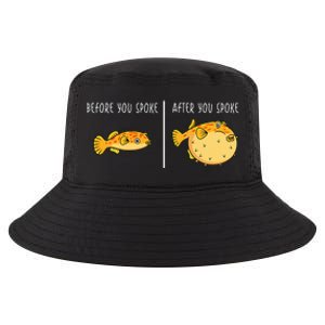 Puffer Fish Blowfish Funny Puffer Fish Cool Comfort Performance Bucket Hat